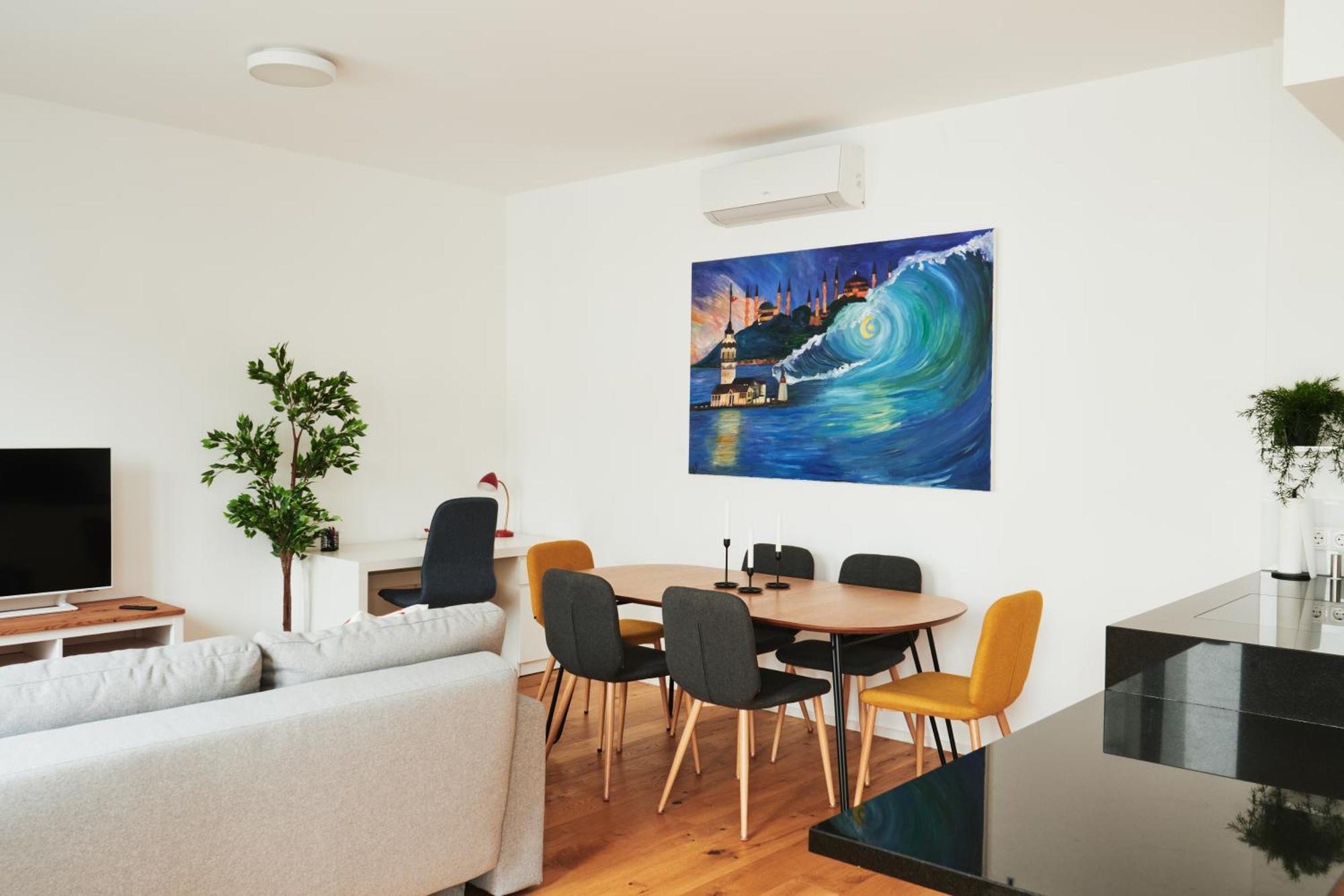 New Spacious Ultra-Modern Apartment In Wien Westbahnhof Kültér fotó